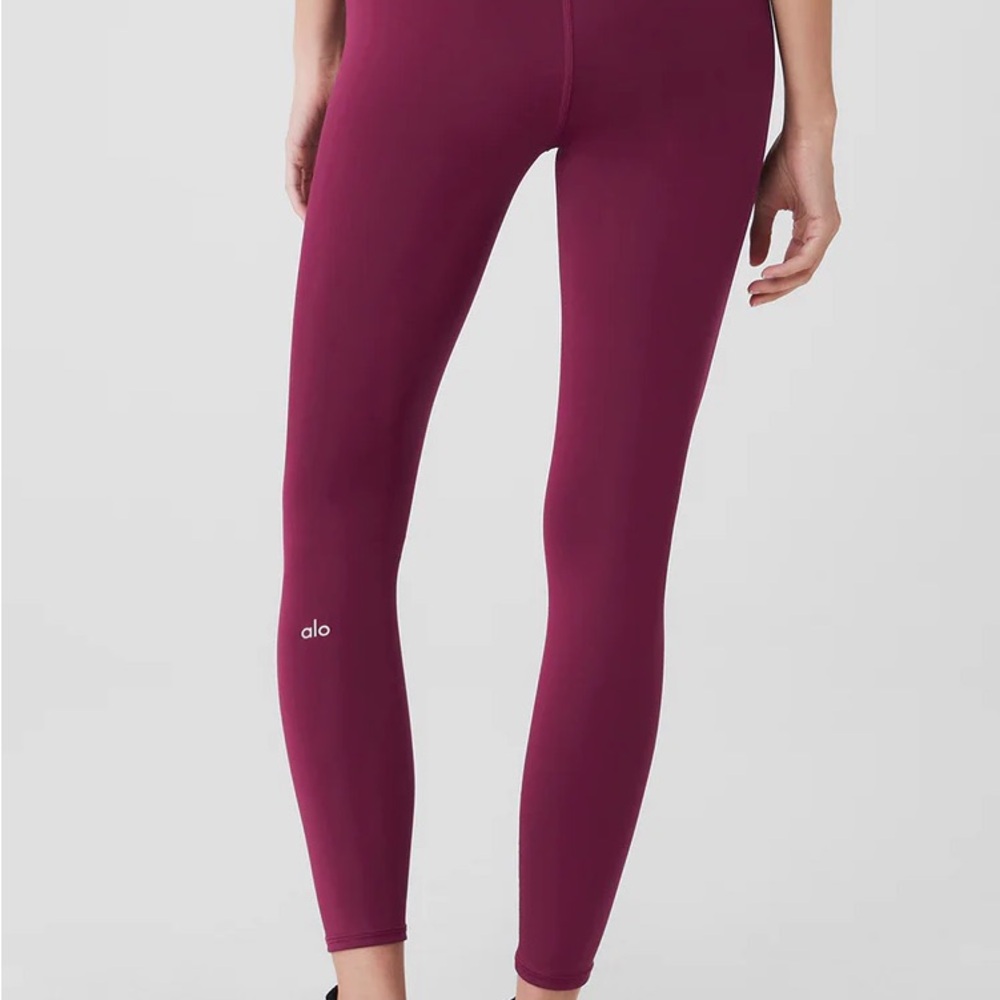 ALO Yoga Women's Burgundy Leggings